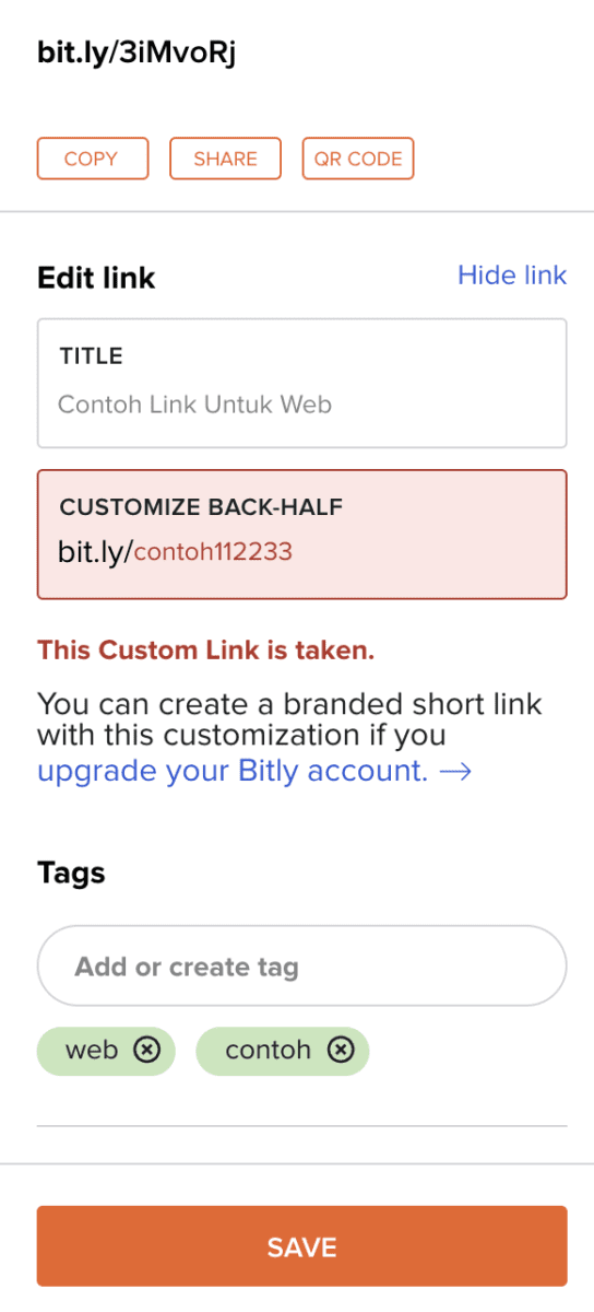 Bitly Link. Sample Guide Singkat Untuk Membuat Link Cantik Dengan Bitly